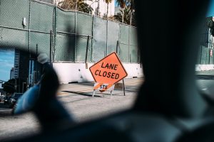Sewer Project Blocks Lanes during March Madness